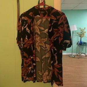 Large short sleeve button up